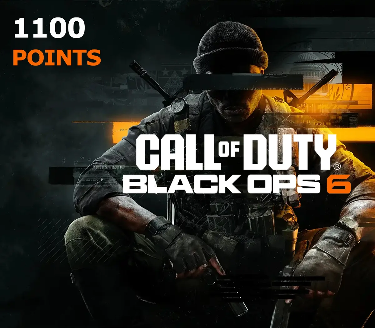 Call of Duty: Black Ops 6 - 1100 COD Points DLC Windows 10 CD Key
