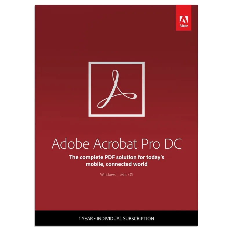 Acrobat Pro DC 2015