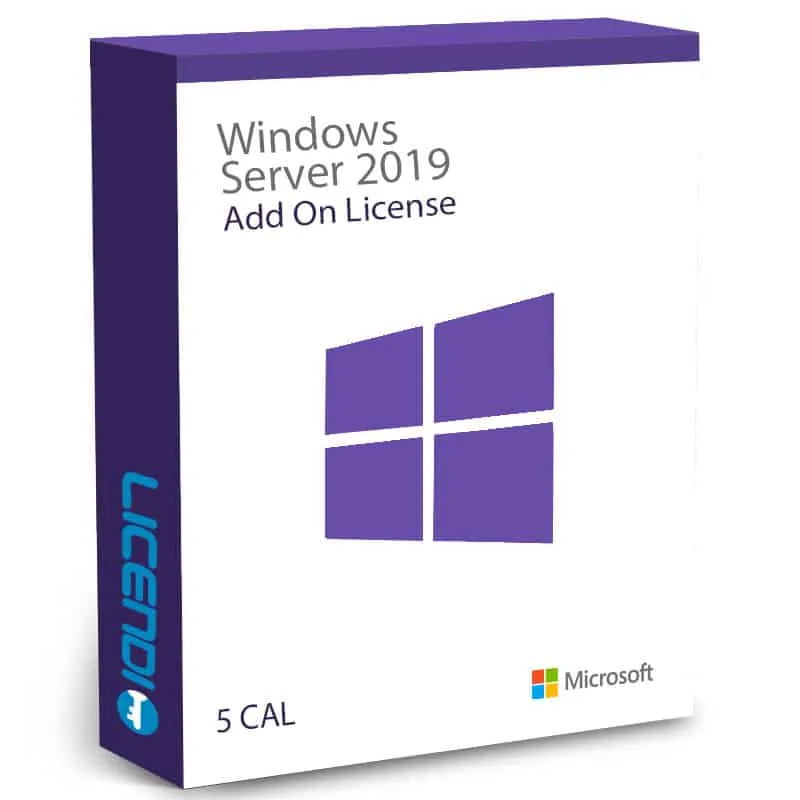 License CAL Windows Server 2019