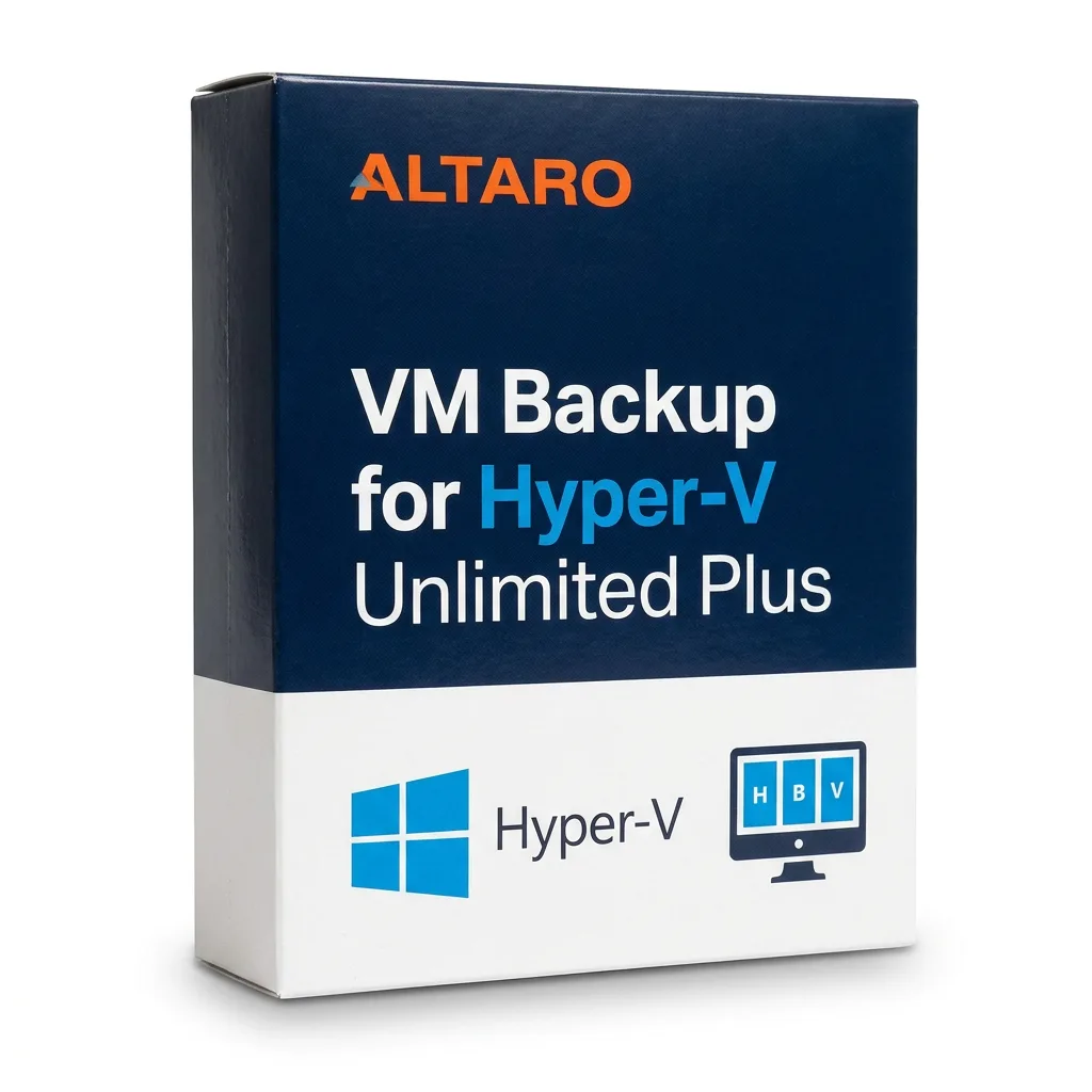 Altaro VM Backup for Hyper-V Unlimited Plus