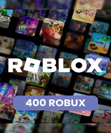Roblox 400 Robux (Gift Card)