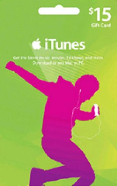 Apple iTunes Gift Card 15 USD (US)