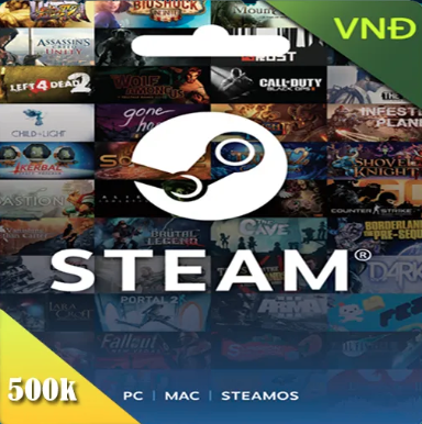 Steam Gift Card 500 000 VND (ASIA)