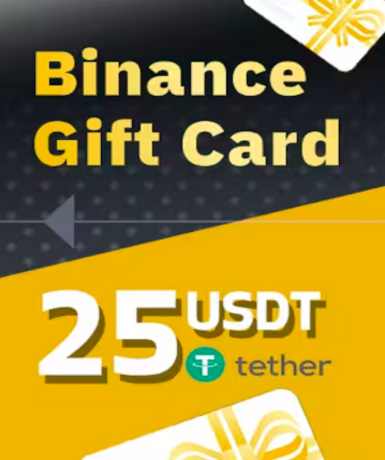 Binance 25 USDT (Gift Card)