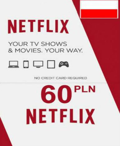 Netflix 60 PLN Gift Card