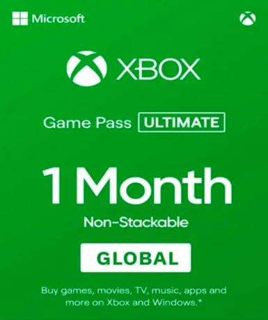 Xbox Game Pass Ultimate 1 Month (Non-Stackable) (EU)