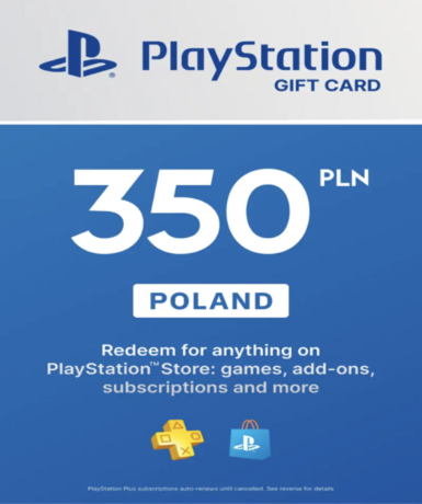 Playstation Network Card (PSN) 350 PLN (Poland)