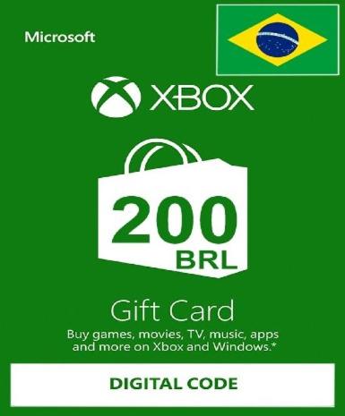 XBOX Gift Card 200 BRL (Brazil)