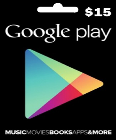 Google Play Gift Card 15 USD (US)