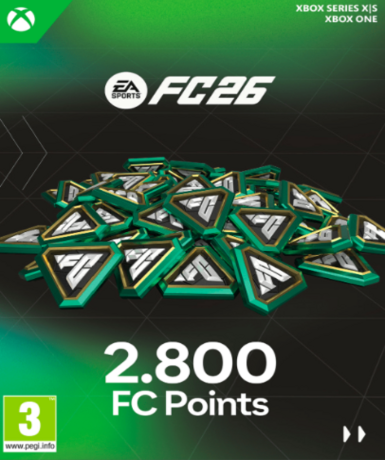 EA SPORTS FC 26 - 2800 Ultimate Team Points (Xbox One / Xbox Series)