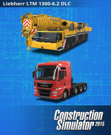 Construction Simulator 2015: Liebherr LTM 1300 6.2 (DLC)