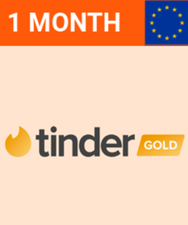 Tinder Gold - 1 month (EU)