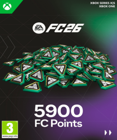 EA SPORTS FC 26 - 5900 Ultimate Team Points (Xbox One / Xbox Series)
