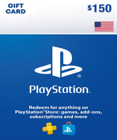 PlayStation Network Card (PSN) 150 USD (USA)