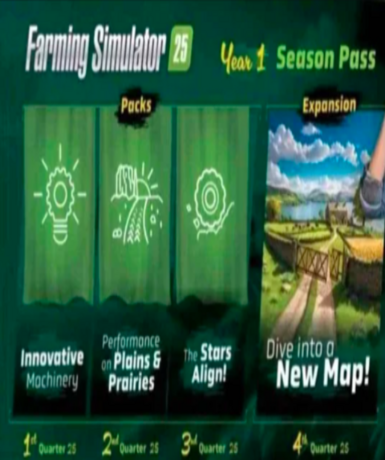 Farming Simulator 25 - Year 1 Season Pass (DLC) (Steam)