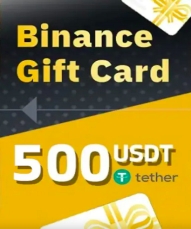 Binance 500 USDT (Gift Card)
