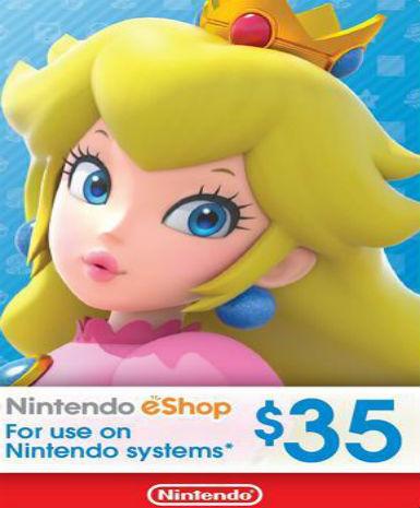 Nintendo Gift Card 35 USD (US)