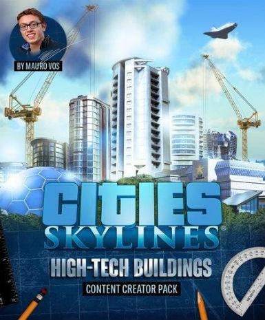 Cities: Skylines - Content Creator Pack: High-Tech Buildings (DLC) (Steam)