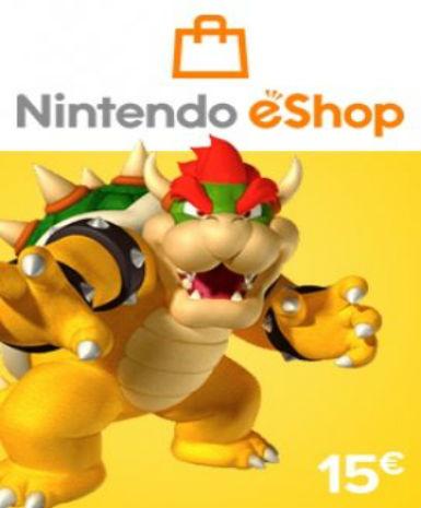 Nintendo Gift Card 15 EUR (EU)