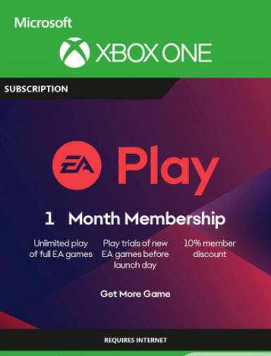 EA Play code 1 month (Xbox one) (Gift Card)