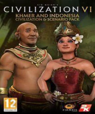 Sid Meier's Civilization VI - Khmer and Indonesia Civilization & Scenario Pack (DLC) (Steam) (EU)