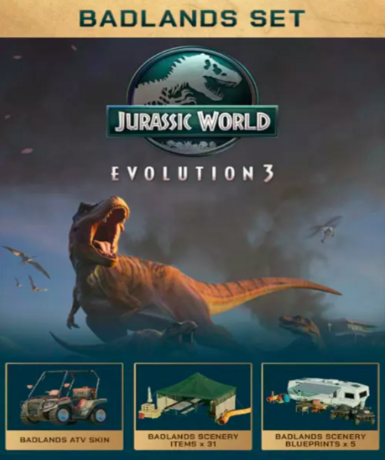 Jurassic World Evolution 3: Badlands Set (DLC) (Steam)