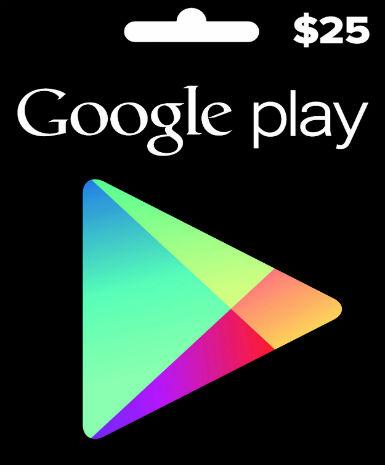 Google Play Gift Card 25 USD (US)