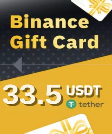 Binance 33.5 USDT (Gift Card)