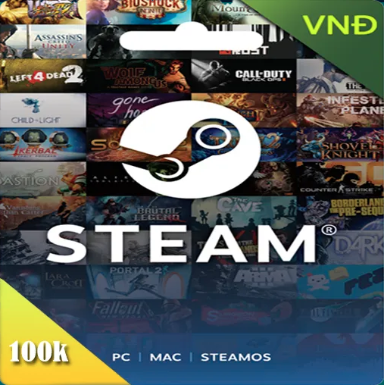 Steam Gift Card 100 000 VND (ASIA)