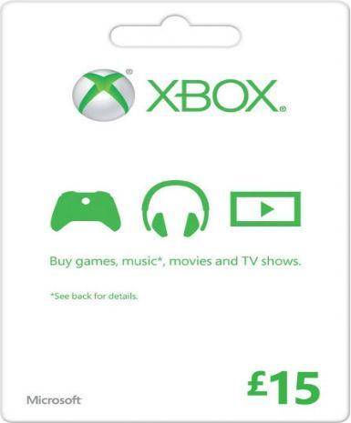XBOX Gift Card 15 GBP (EU)