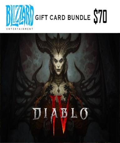 Diablo IV / Diablo 4 - 70 USD Battle.net Gift Card Bundle (US)