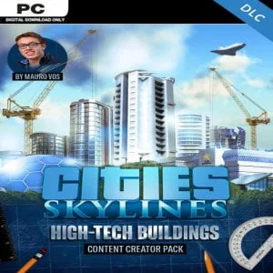 Cities: Skylines - Content Creator Pack: High-Tech Buildings (PC) - Steam Key - GLOBAL