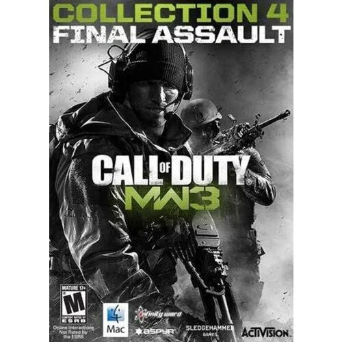 Call of Duty: Modern Warfare 3 - DLC Collection 4: Final Assault Steam MAC Key GLOBAL