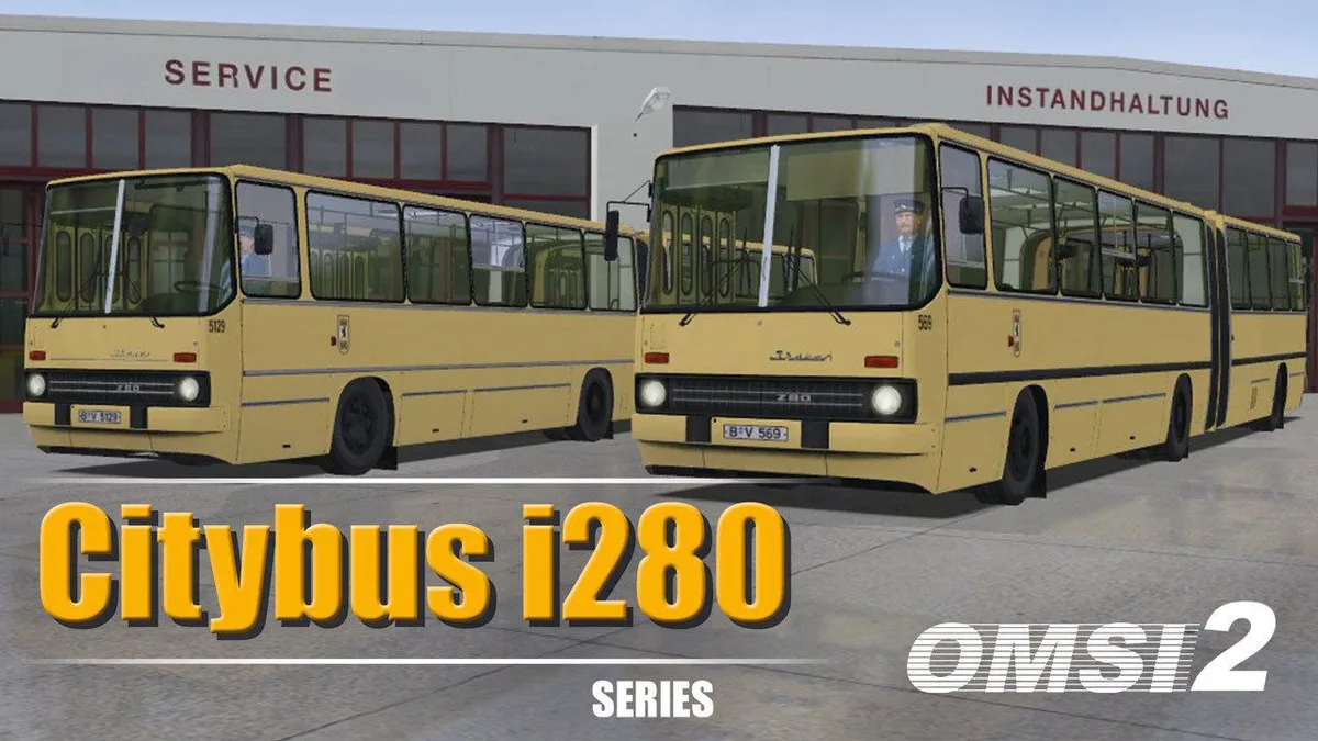 OMSI 2 Add-On Citybus i280 Series Steam Key GLOBAL