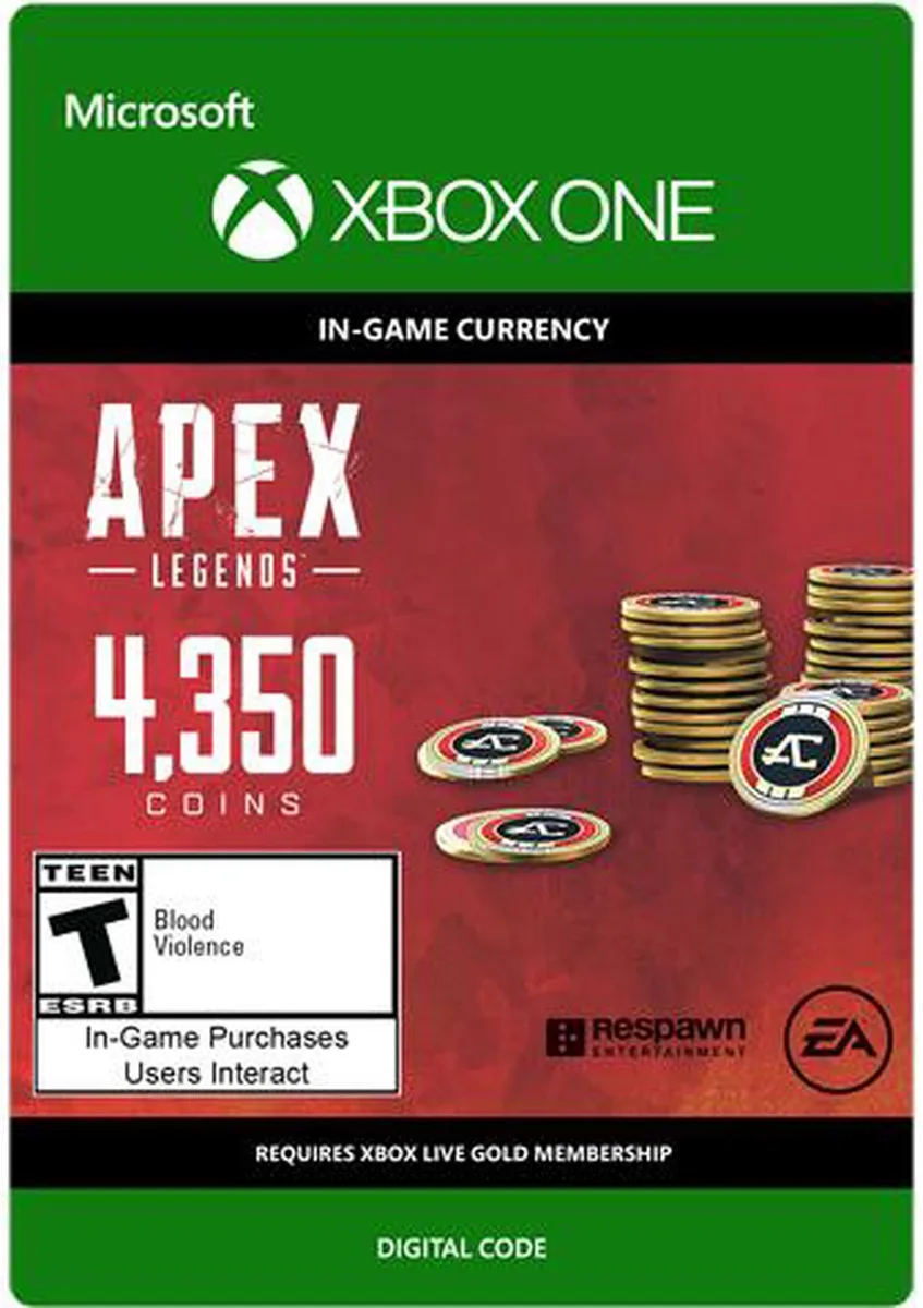 Apex Legends - Apex Coins 4350 Points (Xbox One) - Xbox Live Key - EUROPE