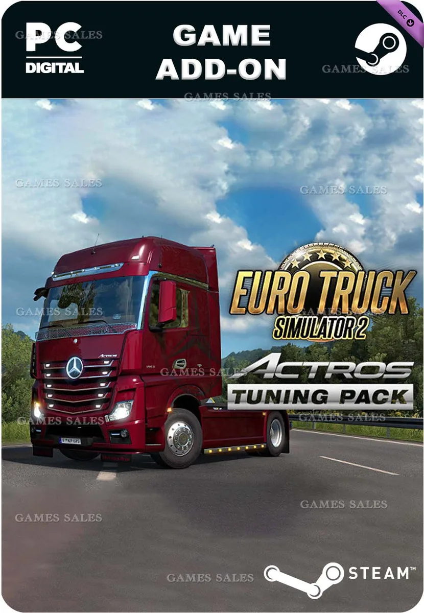 Euro Truck Simulator 2 - Actros Tuning Pack (PC) - Steam Gift - EUROPE