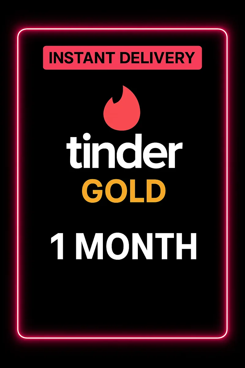 Tinder Gold 1 Month - tinder Key - TURKEY