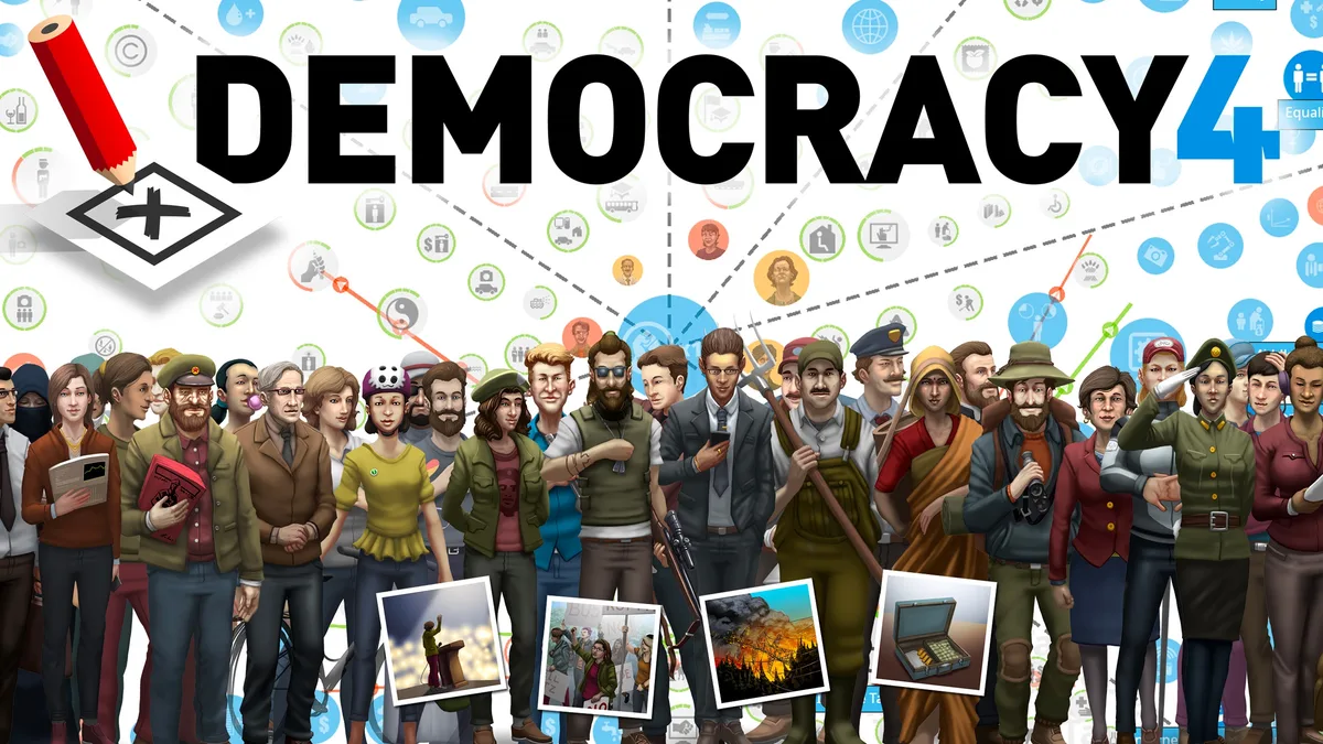 Democracy 4 (PC) - Steam Gift - GLOBAL