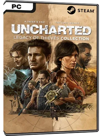 Uncharted: Legacy of Thieves Collection (PC) - Steam Key - CIS