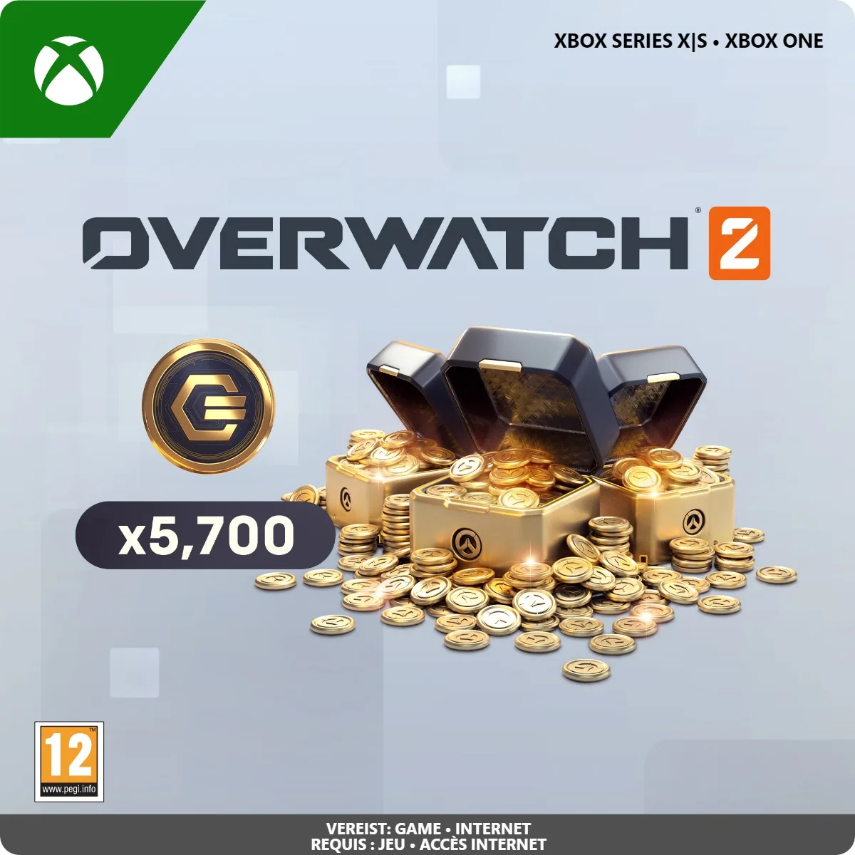Overwatch 2 - 5000 Coins - Xbox Live Key - UNITED STATES