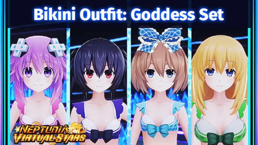 Neptunia Virtual Stars - Bikini Outfit: Goddess Set (PC) - Steam Key - GLOBAL