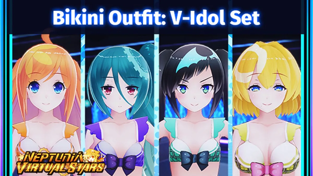 Neptunia Virtual Stars - Bikini Outfit: V-Idol Set (PC) - Steam Key - GLOBAL