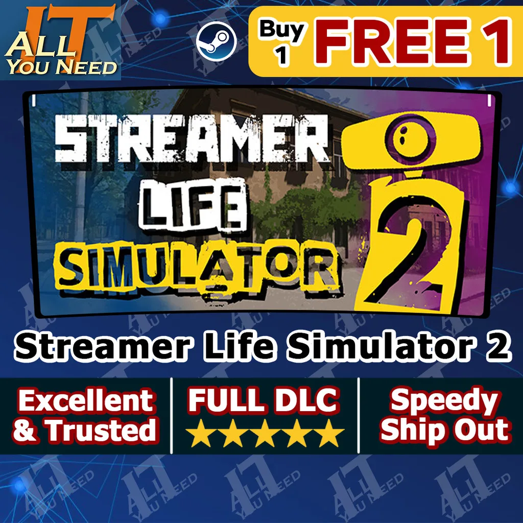 Streamer Life Simulator 2 (PC) - Steam Key - GLOBAL