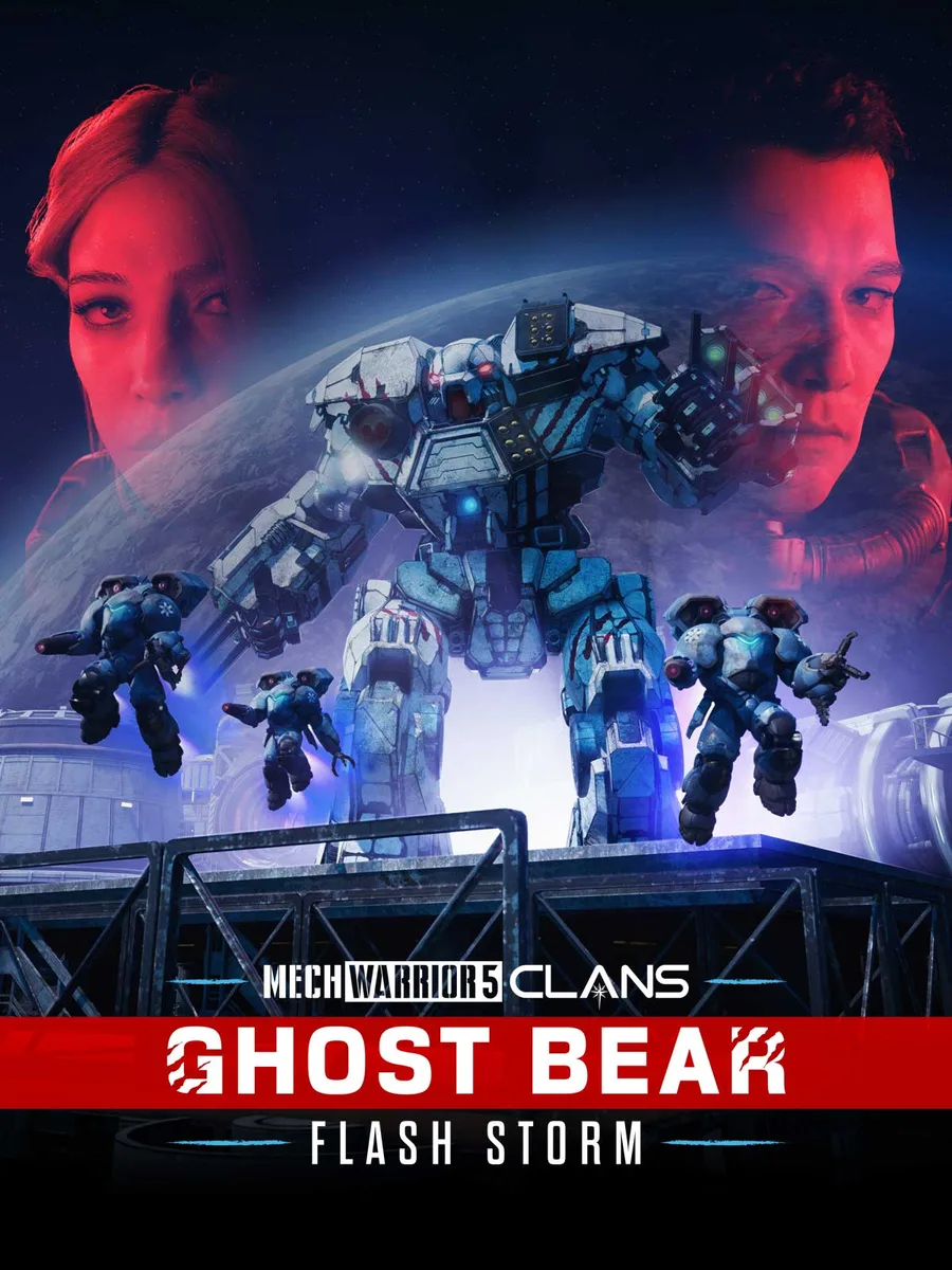MechWarrior 5: Clans - Ghost Bear: Flash Storm (PC) - Steam Key - GLOBAL
