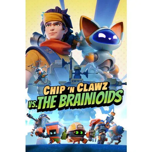 Chip ‘n Clawz vs. The Brainioids (PC) - Steam Key - GLOBAL