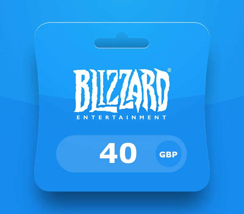 Blizzard GBP 40 Battle.net Gift Card UK