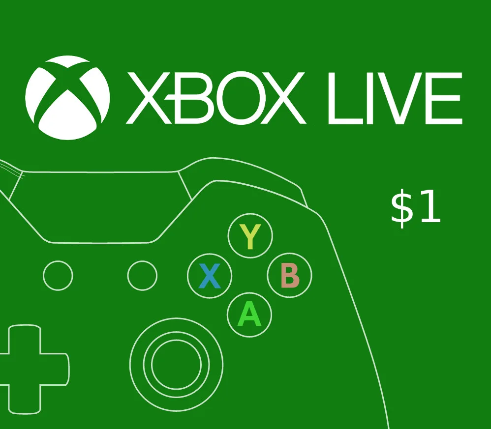 XBOX Live $1 Prepaid Card US