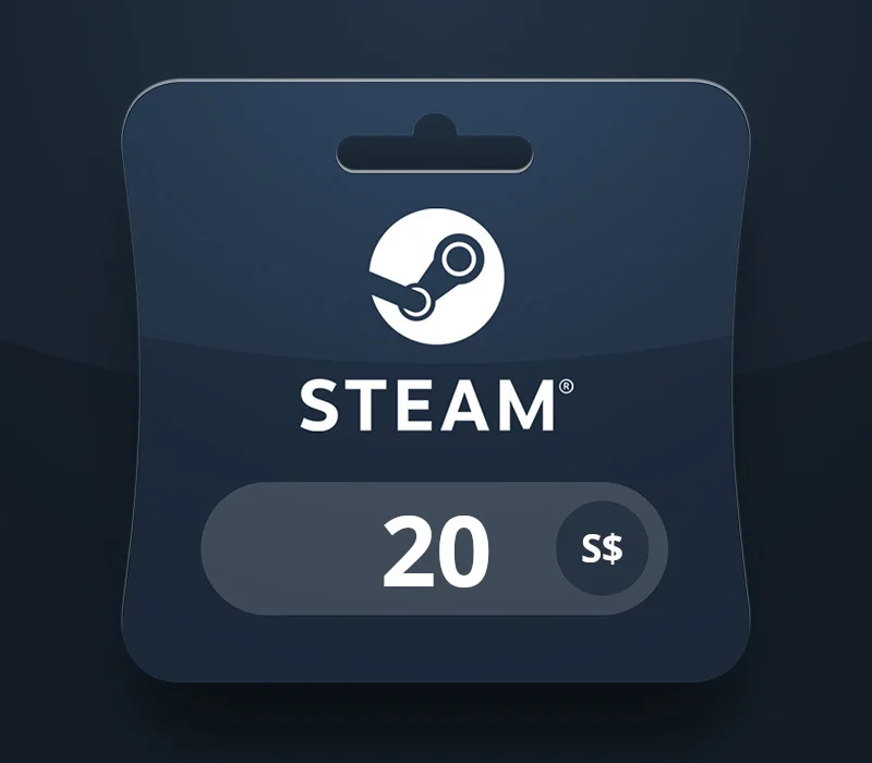 Steam Wallet SGD 20 Gift Card SG