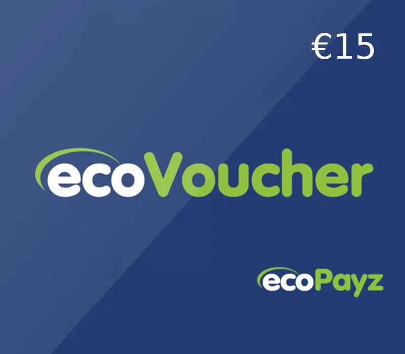 EcoVoucher €15 > Ecopayz < Gift Card EU