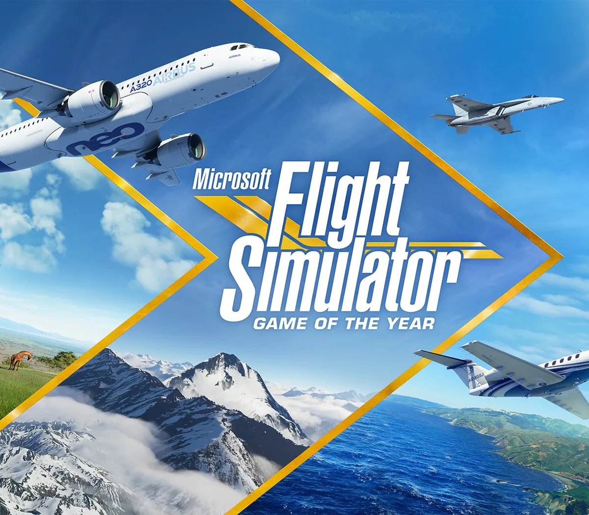Microsoft Flight Simulator Premium Deluxe Game of the Year Edition US Xbox Series X|S / Windows 10 CD Key